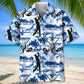 Golf Blue Nature Hawaiian Shirt