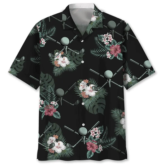 Hawaiian Shirt / Adults / S Golf Hawaiian Tropical Hawaiian Shirt