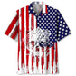 Hawaiian Shirt / Adults / S Golf Usa Flag Hawaiian Shirt