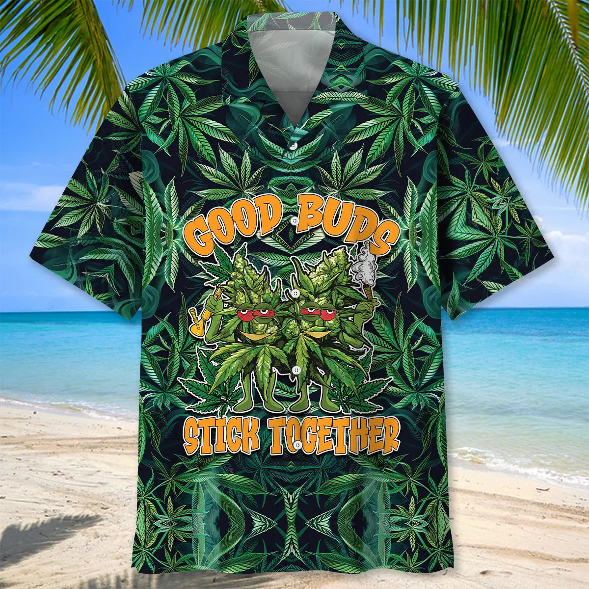 Good Buds Stick Together Hawaiian Shirt
