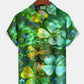 Hawaiian Shirt / Adults / S Gradient Shamrock Vintage St. Patrick's Hawaiian Shirt