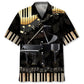 Hawaiian Shirt / Adults / S Grand Black Piano Hawaiian Shirt