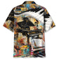 Grand Piano Vintage Art Hawaiian Shirt