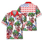 Hawaiian Shirt / Adults / S Green Tractor Proud Hawaiian Shirt