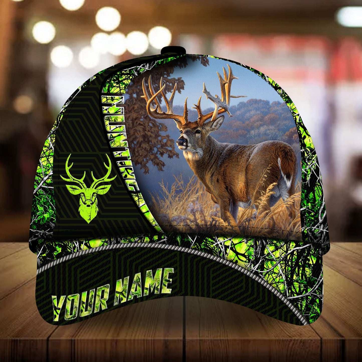 Boomerang Deer Hunting Personalized – Classic Cap