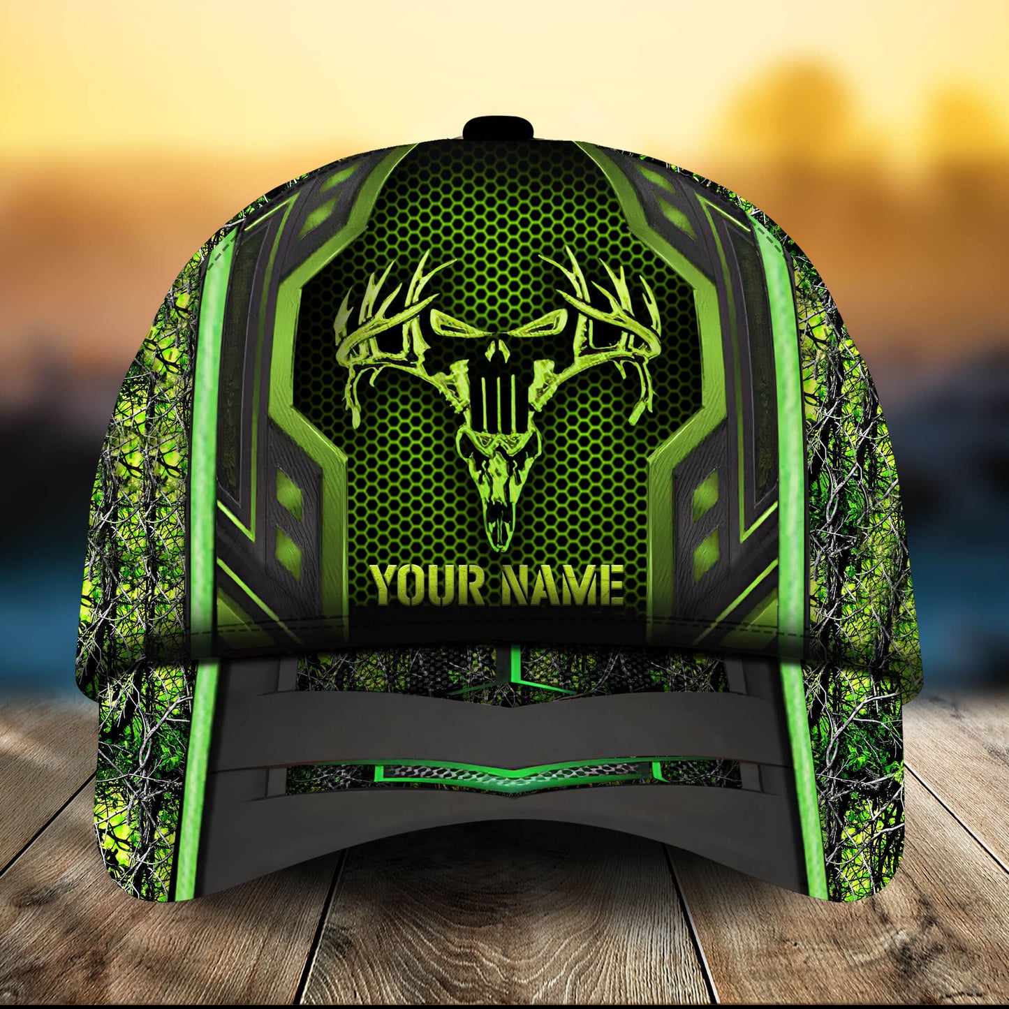 Premium Skull Hunting Personalized – Classic Cap