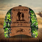 Premium Father And Son Hunting Personalized – Classic Cap