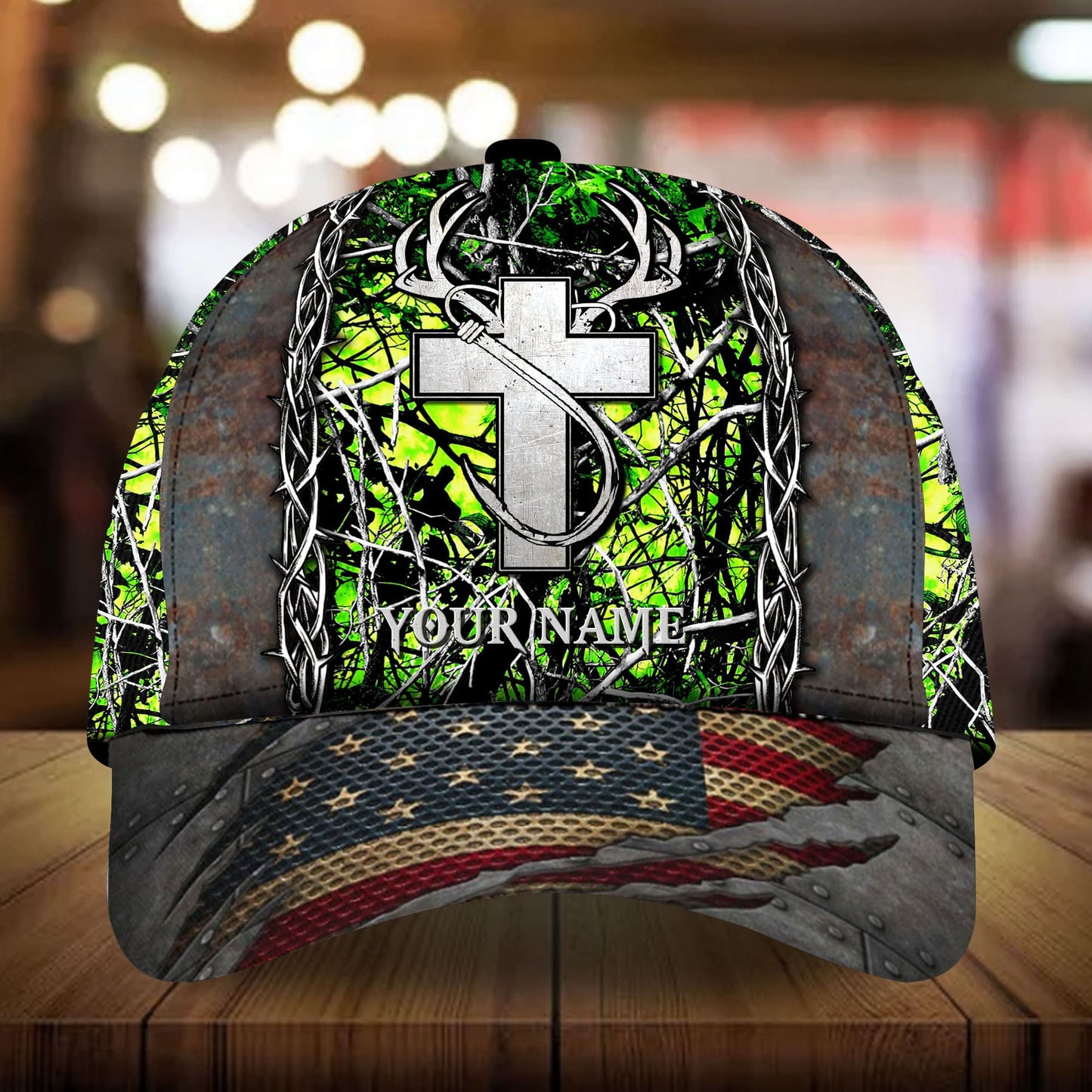 Premium Cross Hunting Personalized – Classic Cap