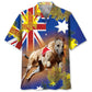 Hawaiian Shirt / Adults / S Greyhound Dog Racing Hawaiian Shirt