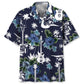 Hawaiian Shirt / Adults / S Guitar Blue Nature Hawaiian Shirt