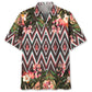 Hawaiian Shirt / Adults / S Guitar Flowers Hawaiian Shirt