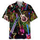 Hawaiian Shirt / Adults / S Guitar Light Hawaiian Shirt