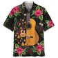 Hawaiian Shirt / Adults / S Guitar Nature Tropical Hawaiian Shirt