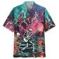 Hawaiian Shirt / Adults / S Guitar Skeleton Halloween Night Hawaiian Shirt