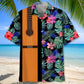 Guitar Tropical Hawaii Hawaiian Shirt
