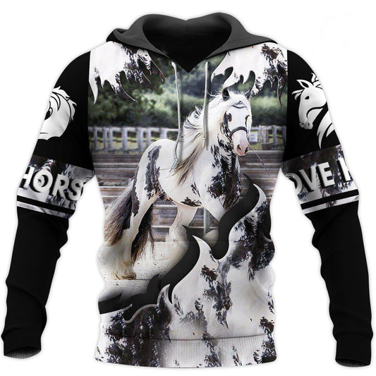 Gypsy Horse All Over Print Art – 3D Hoodie