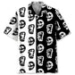 Hawaiian Shirt / Adults / S Halloween Bigfoot Silhouette Skull Hawaiian Shirt