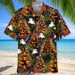 Halloween Christmas Tree Hawaiian Shirt