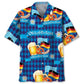 Hawaiian Shirt / Adults / S Happy Oktoberfest Blue Hawaiian Shirt