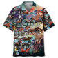 Hawaiian Shirt / Adults / S Harness Racing Racecourse Hawaiian Shirt