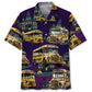 Hawaiian Shirt / Adults / S Haunted School Bus Hawaiian Shirt