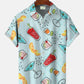 Hawaiian Shirt / Adults / S Hawaiian Aloha Tiki Cocktail Hawaiian Shirt