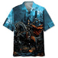 Hawaiian Shirt / Adults / S Headless Horseman At Halloween Night Hawaiian Shirt