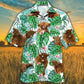 Hawaiian Shirt / Adults / S Highland Cattle Lovers Tropical Plant Trendy Hawaiian Shirt Cow Trendy Hawaiian Shirt Trendy Hawaiian Shirts For Men Women