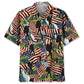 Hawaiian Shirt / Adults / S Hiking Usa Hawaiian Shirt