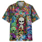 Hawaiian Shirt / Adults / S Hippie Alien Mushroom Hawaiian Shirt