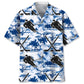 Hawaiian Shirt / Adults / S Hockey Blue Nature Hawaiian Shirt
