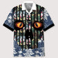 Hawaiian Shirt / Adults / S Hockey Flower Skull Hawaiian Shirt