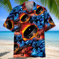 Hockey Puck Thunder Hawaiian Shirt