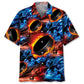 Hawaiian Shirt / Adults / S Hockey Puck Thunder Hawaiian Shirt