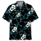 Hawaiian Shirt / Adults / S Hockey Tropical Blue Hawaiian Shirt