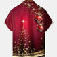 Holiday Christmas 3D Christmas Tree Hawaiian Shirt