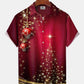 Hawaiian Shirt / Adults / S Holiday Christmas 3D Christmas Tree Hawaiian Shirt