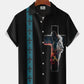 Hawaiian Shirt / Adults / S Holiday Collection Easter Cross Lion Jesus Button Cardigan Stretch Large Size Polyester Hawaiian Shirt
