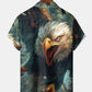 Holiday Vintage American Eagle Sky Vacation Hawaiian Shirt