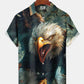 Hawaiian Shirt / Adults / S Holiday Vintage American Eagle Sky Vacation Hawaiian Shirt