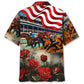 Horse Racing USA Rose Hawaiian Shirt