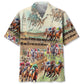 Hawaiian Shirt / Adults / S Horse Racing Vintage Stadium Hawaiian Shirt