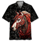 Hawaiian Shirt / Adults / S Horse Viking Hawaiian Shirt