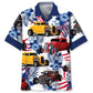 Hawaiian Shirt / Adults / S Hot Rod Car Hawaiian Shirt