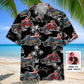 Hawaiian Shirt / Adults / S Hot Rod Classic Custom Photo Face Hawaiian shirt