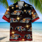 Hot Rod Classic Red Hawaiian Shirt