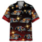 Hawaiian Shirt / Adults / S Hot Rod Classic Red Hawaiian Shirt
