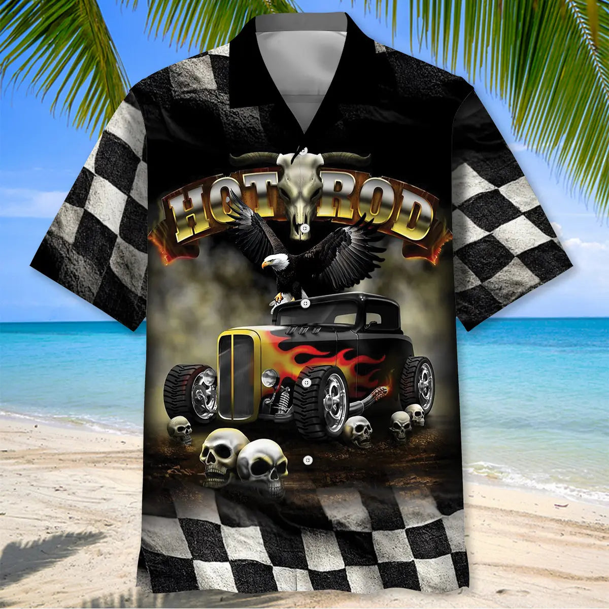 Hot Rod Dead Race Hawaiian Shirt