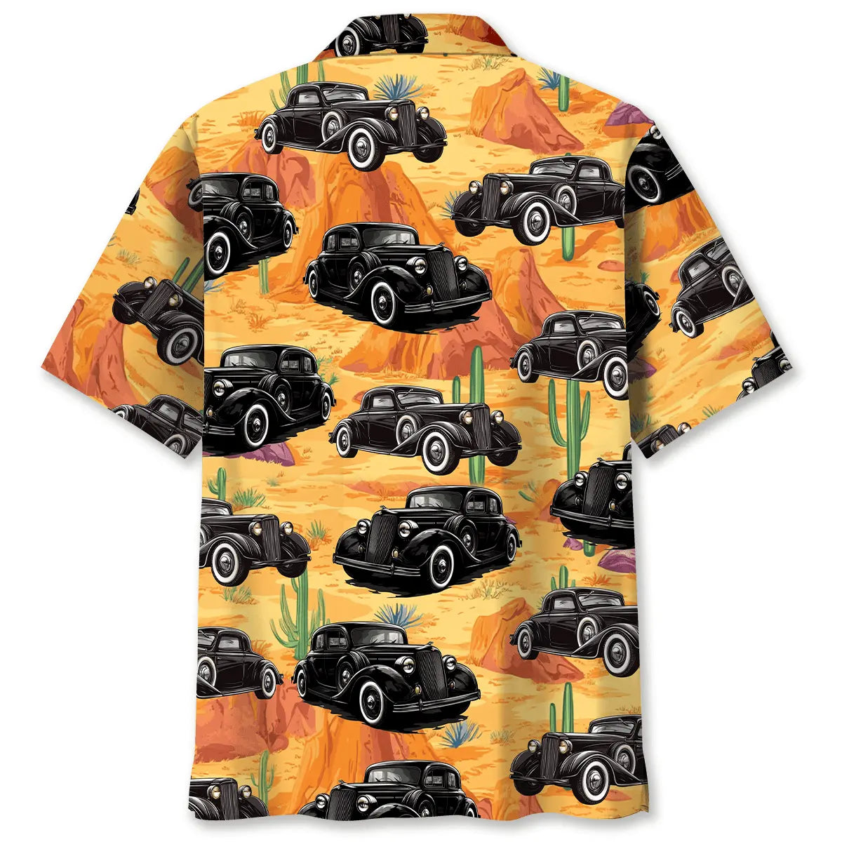 Hot Rod Desert Hawaiian Shirt