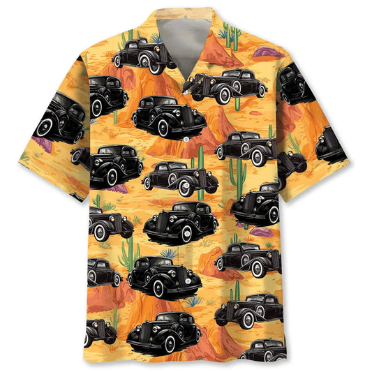 Hawaiian Shirt / Adults / S Hot Rod Desert Hawaiian Shirt